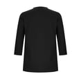 thumbnail image 5 of Blczomt Short Sleeve Shirts for Women Black Lightweight Crew Neck Tees Casual Summer Plain,XL, 5 of 5