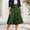 Green, variant on Skirts for Women SkirtProduct Pleated Midi Skirt for Everyday Casual Wear with Versatile Summer Styling Options— Lightweight Bottom Black XS