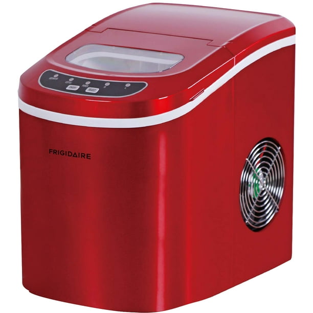 Frigidaire 26 lb. Countertop Ice Maker (EFIC102), Red