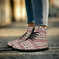 thumbnail image 2 of Psesaysky Wide Barefoot Shoes withTribal Stripes Horse Women High-top Casual Tennis Shoes Fashionable Print Shoes for Women, 2 of 7