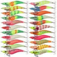 thumbnail image 4 of HENGJIA Squid Jig Shrimp Prawn Lures Luminous for Cuttlefish Octopus Fishing Lures 22PCS, 4 of 27