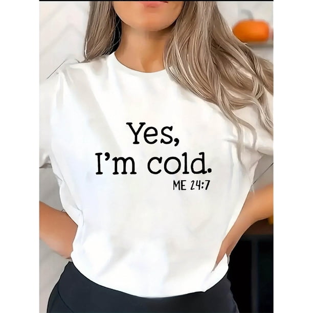 Camiseta para mujer, camiseta para mujer, camiseta básica, trajes simples de moda, camisetas de manga corta, camisetas de verano para deportesUrban Style, Women's Trendy Graphic Tee - Casual Crew Ne
