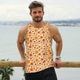 thumbnail image 6 of Salouo Autumn Red and Orange Maple Leaves for Men's Tank Tops,Sleeveless Muscle Shirts for Men Quick Dry Workout Tank Top Gym Muscle Tee Fitness Bodybuilding Sleeveless T Shirt-4X-Large, 6 of 7