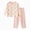 H419-Light Pink, variant on TOWED22 Little Boys Girls Pajamas 2Pcs Long Sleeve Crewneck Top and Elastic Waist Pants Cotton Print Sleepwear Pjs Toddlers 3 6 9 12 18 24 Months 2 3 4 5 6 7 8 9 Years(Light Pink,7-8 Y)