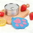 thumbnail image 4 of Fournitures pour Animaux Couvercle de Boîte de Nourriture pour Chat Couvercle en Silicone pour Conservation Fraîche Réutilisable Intérieur Extérieur Accessoire de Conservation de Nourriture pour Pique-Niques Fêtes et Vacances, 4 of 5