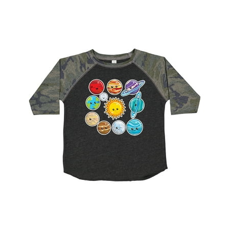 

Inktastic Happy Sun Moon and Planets Gift Toddler Boy or Toddler Girl T-Shirt