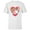 White, variant on Disney Princess Favorite Movie Couples Valentine’s Day Love - Short Sleeve T-Shirt for Kids - Customized-White