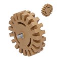 thumbnail image 4 of Rueda De Borrador De Goma, Rueda De Goma Suave Para Quitar Calcomanías De Coche De Versatilidad Para Ventanas Para Pintura Cromada Para Coches ANGGREK Otros, 4 of 8