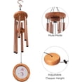 thumbnail image 4 of HBlife Memorial Gifts - Memorial Wind Chimes for Loss of Mom, Sympathy Gifts for Loss of Mother, Bereavement Wind Chimes in Memory of Loss of Love One, Bronze (32 inch), 4 of 8