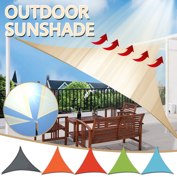 Summer Backyard Patio Clearance! BVXEEP Sun Shade Sail, Sun Shades Outdoor Patio, Outdoor Multifunctional Camping Moistures Proof Mat Waterproofs Sunscreen