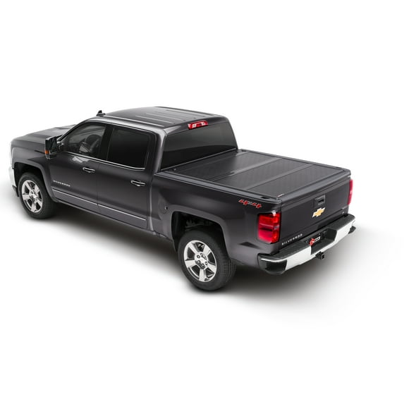 BAK Industries 226305 Tonneau Cover BAKFlip G2 Hard Panel Fold-Up; Lockable Using Tailgate Handle Lock; Black; Aluminum; Can Be Used With BAK Tool Box