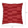 thumbnail image 5 of Temi Coker for Walmart Beaded Decorative Pillow, 20" x 20", Red, 5 of 8