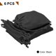 thumbnail image 3 of Uxcell 6 piezas Bolsas de Almacenamiento de Algodón 5.9" x 7.9" Bolsa de Cuerda, Negra, 3 of 7