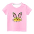 thumbnail image 2 of Edvintorg Cute Easter T-Shirt for Kids Boys Girls Summer Tshirt 2025 Fashion Printed Round Neck Short Sleeve Tee Top 3-14Years Schools Outfit Children's Clothing, 2 of 6