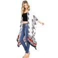 thumbnail image 3 of Love Stitch Women's Oversize Ultra Light Layering Kimono (Off-White, One Size), 3 of 4