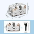 thumbnail image 3 of Toiletries Bag,Cute Dogs Mens Womens Toiletry Bag Bathroom Bag,Waterproof Toiletry Travel Bag Dopp Kit Shaving Bag 11x6.3x5.1 Inch, 3 of 5