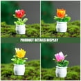 thumbnail image 6 of WORGEOUS  10 Pcs Mini Decoration Simulated Small Potted Plant, 6 of 8