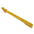 thumbnail image 7 of Siemonic Tiger Flame Maple Electric Guitar Neck 21 Fret 25.5 Inch Glossy Yellow Pearl DIY, 7 of 7