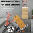 thumbnail image 4 of Btidfty Aluminum Alloy Heavy-duty Stair Climber Hand Truck with Wheels Industrial Convertible Stair Climbing Cart for Warehouse Shopping Airport, 4 of 9