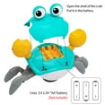 thumbnail image 6 of Crawling Crab Baby Toy, Tummy Time Toys Sensory Induction Crabs for Toddler Interactive Development, 6 of 8