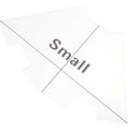 thumbnail image 2 of Durable Plastic Triangle Quilting Ruler for Measurement Cutting and Decoration Multi Color, 2 of 4