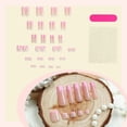 thumbnail image 6 of Yoyauz 48 Pieces Of Long Coffin Nail And Toe Press Kit, With French Fake Nail Press Patch Rhinestones, Square Almond Shaped Toenails, Summer Short Women'S Fake Toenails, 6 of 6