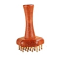 thumbnail image 4 of Herramienta de masaje de mano con mango ergonómico, cepillo de masaje de madera multifunción, cepillo raspador Guasha para muslos y hombros., 4 of 9