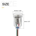 thumbnail image 2 of Unique Bargains Support d'Ampoule 1,5 V, Passe-Fil, Vis, Base, Douille de Lampe E10, 1 Ensemble, 2 of 6
