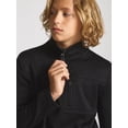 thumbnail image 3 of Chaps Boys’ Quarter Zip Sweater Fleece, Sizes 4-18, 3 of 8