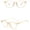 Yellow, variant on Sunglasses for Women Pc Trendy Designer Mirrored UV400 Protection Sun Glasses Yellow One Size