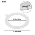 12pcs Silicone Sealing Rings Gaskets for Mason Jar, EEEkit Silicone Seal Rings, Airtight Rubber
