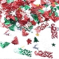 thumbnail image 2 of 100g Christmas Table Confetti Pentagram Santa Merry Christmas Letters Pine DIY Accessories, 2 of 2