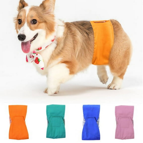 Zhaomeidaxi Puppy Diaper Solid Color Health Care Summer Pet Dog Anti-harassment Physiological Pants for Summer