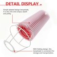 thumbnail image 2 of Vintage Chandelier Cone Lamp Shade Small Lamp Shades Pleated Light Shade Plaid Lamp Shade, 2 of 2