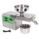 thumbnail image 1 of Stainless Steel Mini Oil Press Machine Automatic Nut Seeds Oil Press Extractor Cold Hot Press EU 220V, 1 of 5