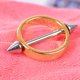 thumbnail image 2 of Joyería piercing de la decoración del anillo del pezón del acero inoxidable de moda, 2 of 6