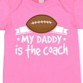 thumbnail image 4 of Inktastic Football My Daddy is the Coach Boys or Girls Baby Bodysuit, 4 of 5