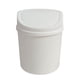thumbnail image 1 of Advancent Portalápices de escritorio de sobremesa, contenedor pequeño de escritorio con tapa, cubo de basura ABS inodoro para dormitorio, Almacenamiento y organización del hogar BLANCO, 1 of 6