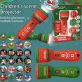 thumbnail image 2 of Christmas Flashlight Projector Baby Sleeping Story Book Torch Lamp Toy For Kids, 2 of 6