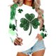 thumbnail image 5 of Camisetas de Halloween para Mujeres con Estampado Divertido, Cuello Redondo Suelto de Manga Larga Top Casual para Otoño Invierno, 5 of 6