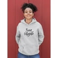 thumbnail image 2 of Buon Ferragosto Noir Hoodie Women -Image by Shutterstock, Female x-Large, 2 of 4