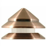 Moonrays 95871 Marion-Style Low Voltage 7-Watt 12-Volt 2-Tier Metal Path Light, Antique Copper Finish