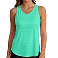 thumbnail image 5 of BUIGTTKLOP Workout Tank Tops for Women Open Back Shirts Athletic Gym Clothes Sleeveless Tank Tops Loose Fitted, 5 of 6