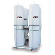 Kufo Seco UFO-104D 10 HP 6,450 CFM 3 Phase 220V-440V Vertical Bag Dust Collector