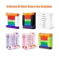 thumbnail image 6 of Stay on Track - 7-Day Medication Organizer, Stackable Pill Organizer, for Effortless Health Management, 4X a Day 7 Days a Week, Travel-Friendly Home Supply (F), 6 of 7