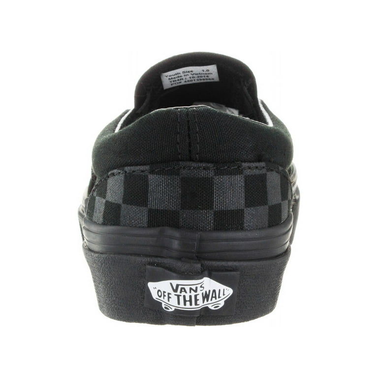 Vans slip top on mono black