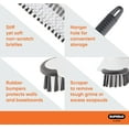 thumbnail image 3 of Superio Deck Scrub Brush with Long Handle, Heavy Duty Stiff Bristles Grout Scrubber with Scraper - Cleans Hot Tub, Swimming Pool, Granite Tiles, Bathroom, Patio, Kitchen, Wall and Deck (3 Part Handle), 3 of 5