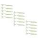 thumbnail image 3 of Toilet Brush Set 15Pcs Ideal For Hotel Cleaning Supplies Curved Design Green Scratch-Free Functionality, 3 of 4