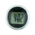 thumbnail image 2 of Reloj digital para manillar de motocicleta, para salpicadero de vehículo, mini relojes decorativos profesionales, reloj electrónico para automóvil. Negro, 2 of 10
