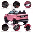 thumbnail image 4 of 12V Kids Ride On Toys Electric Car with Remote Control, Dual Drive Battery Powered Vehicle with Music, Lights, and Safety Belt for Boys and Girls, 4 of 6